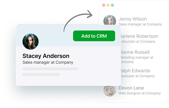 CRM Integration visualization